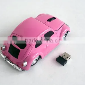 Promotional Gift Car Shaped Novelty Wireless Mouse With LED Lamp thumbnail-4