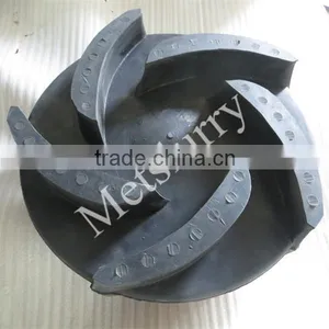 Slurry Pump Spare Parts Natural Rubber Impeller thumbnail-2