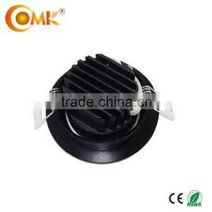 2015 Led Hot Sell Black Round Ceiling Spotlight thumbnail-2