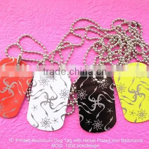 Printed Aluminium Dog Tag thumbnail-1