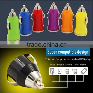 High Quality Colorful in Car Charger 12V 1A for Mobile thumbnail-1