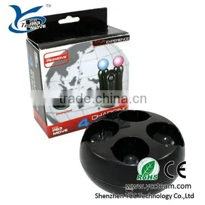 HOT 4 in 1 Charger Stand for Ps3 Move thumbnail-1