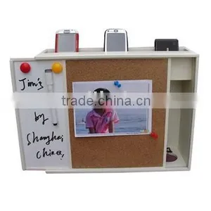 Charging Valet With Half Cork Board & White Board thumbnail-1
