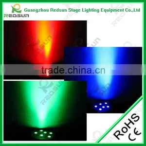High Quality Colorful DMX LED Flat Par Stage Light/Party Light/Dance Hall Light thumbnail-3