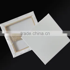 Wholesale 280g Blank Stretched Canvas 16x20 for Paintings Canvas /Blank Canvas for Painting Quality Choice thumbnail-1