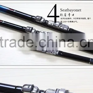 Los Angeles Fishing Rod Carbon Rock Fishing Rod 3.6/4.5/5.4/6.3 m thumbnail-2