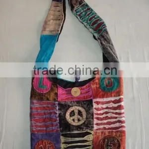 Hippie Shoulder Bags 2013 Patchwork Ethnic Nepali thumbnail-3