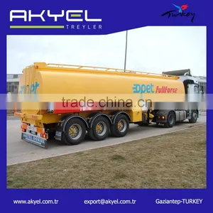3 Axle Fuel Diesel Oil Petrol Tanker Semi Trailer for Sale thumbnail-6