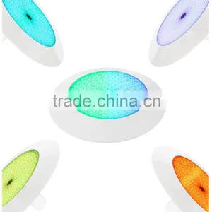 12V Vibrant White Ultra Thin Nicheless Resin Filled IP68 Underwater LED Light for Swimming Pool thumbnail-1