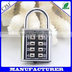 High Quality 3 Digitals Resettable Zinc Alloy Combination Padlock CH-601 thumbnail-1
