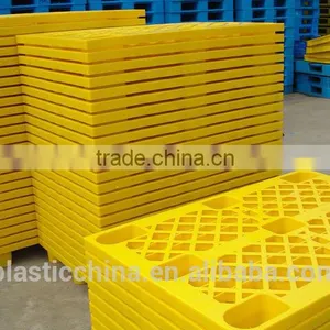 1200*800mm Size Eruo Type Single Face Light-weight Plastic Pallets thumbnail-6