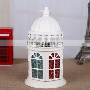 Grocery Continental Iron Candle Holder Minimalist Retro Wedding Home Decorations thumbnail-3