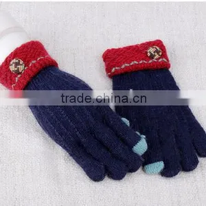Factory Direct Sale Finger Touch Screen Gloves Leisure Design thumbnail-4