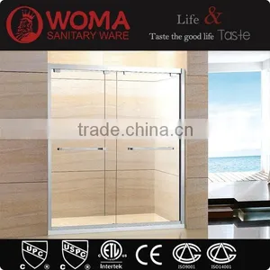 Y110 8mm Tempered Glass Sliding Door Bath Shower Screen for Bathroom thumbnail-1