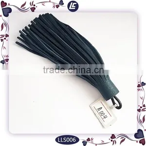 Brown Leather Tassel 130 mm Pendant Handmade Leather Tassel Manufacturer thumbnail-5