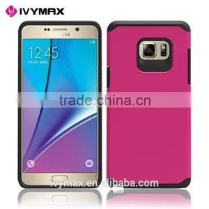 2016 New Model Phone Case Slim Armor Shock Proof Hybrid Dual Layer Defender Case Cover for Samsung Galaxy Note 7 Mobile Phone thumbnail-3