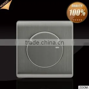 2015 New BS Design 1 Gang 2 Way Round Wall Swithc With Indicator thumbnail-1