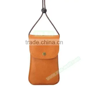 Wholesale Ladies Fashion Bags Style Cow Leather Wallet Case for 5.7 Inch Smartphone thumbnail-4