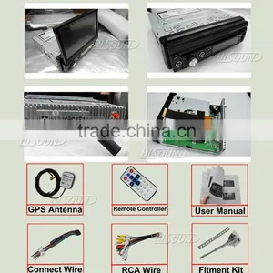 GPS Blueooth Car Stereo Single Din thumbnail-4