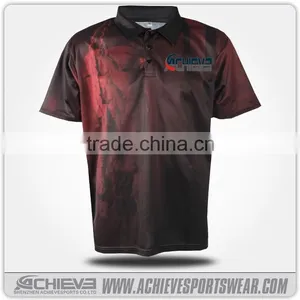 Custom Blank Dry Fit Polo Shirt,sublimated Promotional Polo Shirt thumbnail-6