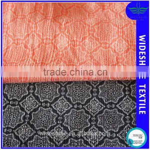100%rayon Printed Crepe Voile Fabric Pajamas Night Skirt Material Cloth thumbnail-2