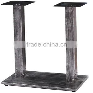 Industrial Style Round Cast Iron Metal Dining Table Base Leg With Many Colour thumbnail-4