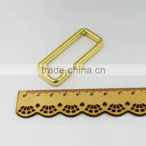 China Supplier High Quality Zinc Alloy Square Buckle Ring for Bag Strap thumbnail-3