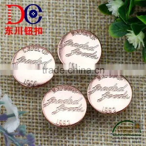 Furniture Guangzhou Vogue Custom Made Metal Jeans Button for Leather Jacket thumbnail-3