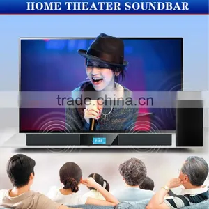2.1 SURROUND SOUNDBAR WITH WIRELESS SUBWOOFER , BEST FOR LED/SMART TV / HOME THEATER SYSTEM thumbnail-2