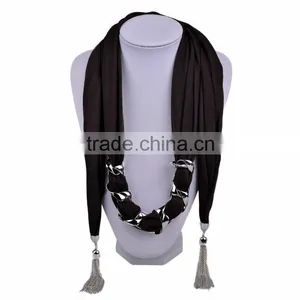 2016 New Ideas Women Pendant Scarf Jewelry thumbnail-3