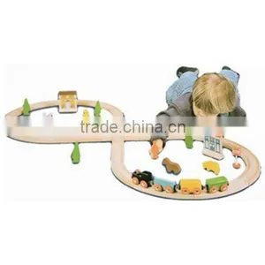 30.5*23*10cm Top Quality Wooden Train Tracks Toy With Promotions thumbnail-1