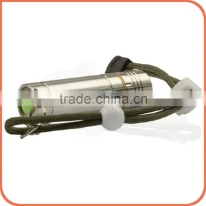 Transparent Reflector Grade 2 Titanium Alloy Q5 300lm Memory 6-Mode Led Flash Light Mini Pocket Size thumbnail-4