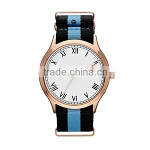 Outdoor Water Resistant Sport Quartz Nato Nylon Strap Watch thumbnail-1