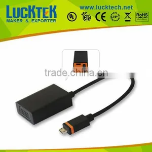 Mini Displayport (Slimport) to VGA F Adapter Cable (Orange),high Quality,hot Sell ! thumbnail-1