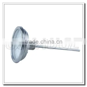 3Inch All Stainless Steel Hermetically Sealed External Calibrator Bimetal Thermometer for Outlet Solar Collector thumbnail-2
