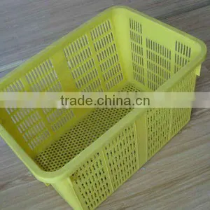 Plastic Yellow Basket Mould thumbnail-1