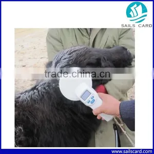 134.2KHz ISO 11784/85 FDX-B Format Animal Glass Tag Ear Tag Reader thumbnail-1