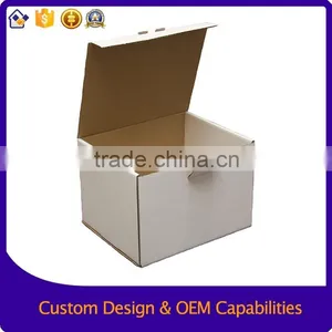 Wholsale Blank White Corrugated Box thumbnail-1