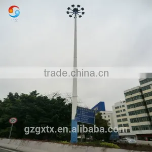 Galvanized High Mast Pole for Lighting and Telecommunication thumbnail-1