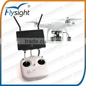 C901 Flysight 7inch 5.8GHz HD LCD Receiver Black Pearl Diversity Monitor With Built-in Lipo Battery and Folding Sunshade thumbnail-1