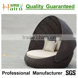 Resin Wicker Rattan Sofa Bed Furniture Italian Patio Furniture thumbnail-1