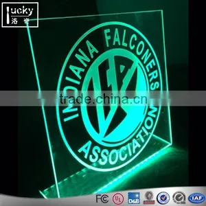 New Edge Lit Signs With Full Color Graphics,Acrylic Edge Lit LED Sign thumbnail-1