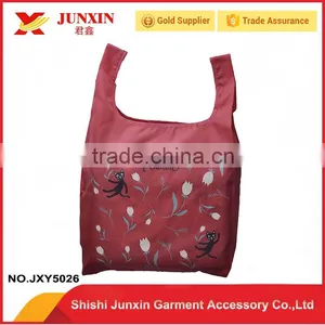 Wholesale Cheap 210 d Encryption PU Soft Shopping Bag thumbnail-1