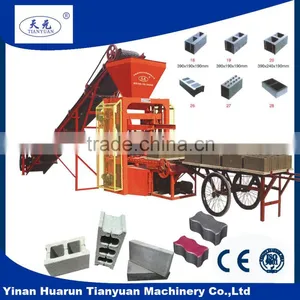 Qtj4-26C Concrete Block Making Machine Automatic, Solid Brick and Hollow Block Making Machine thumbnail-1