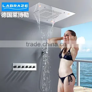 LABRAZE LE800600 Shower Panel With LED Light and Cold and Hot Water Faucet thumbnail-1