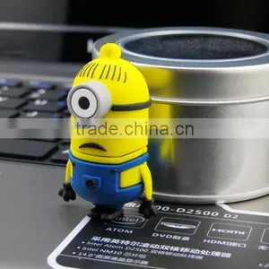 New Arrival Cartoon Character Usb Flash Drive1GB/2GB/4GB/8GB/16GB/32GB/64GB Gift Usb Flash in Cheap Price thumbnail-3