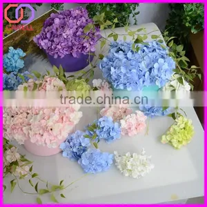 Blue Pink White Artificial Silk Hydrangea Petals Flowers thumbnail-2
