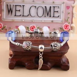Fashion Blue Beads Jewelry Manufacturers Bracelet Accessories for Women thumbnail-5