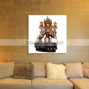Beautiful Home Decoration Buddha Canvas Oil Painting thumbnail-1