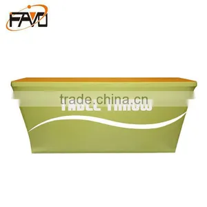 Factory Direct Round Spandex Cocktail Table Cover thumbnail-5